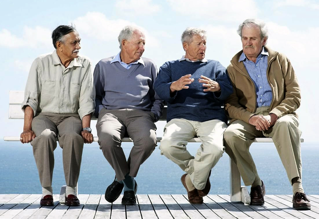 Join or start a widowers' group.